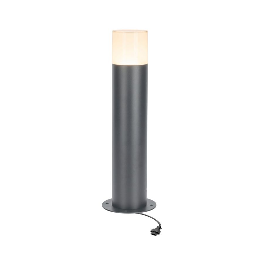 Playlight 24V Pollerleuchte Rund - 24V DC, 5W, 420lm, 3000K, IP44, anthrazit