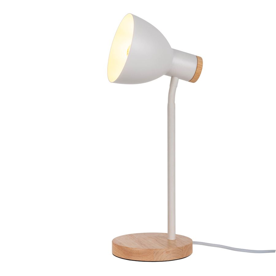 Schreibtischleuchte MARIE weiß - E14, 25W, IP20