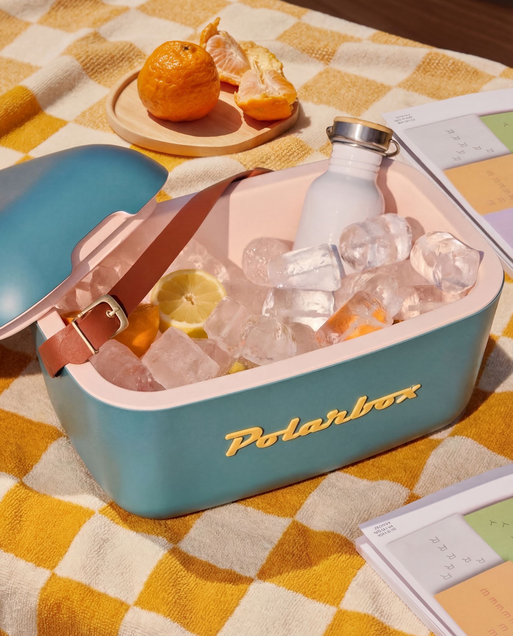 Polarbox Retro Cooler Marine 12l - Kühlbox, 12l, Vintage Design