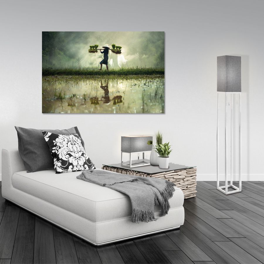 Tischleuchte mit Textilschirm Alfa - E27, 60W, IP20