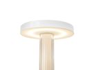 Akku Tischleuchte Trezzi Weiss - LED-Modul, 4W, 3000K, 225Lm, IP20