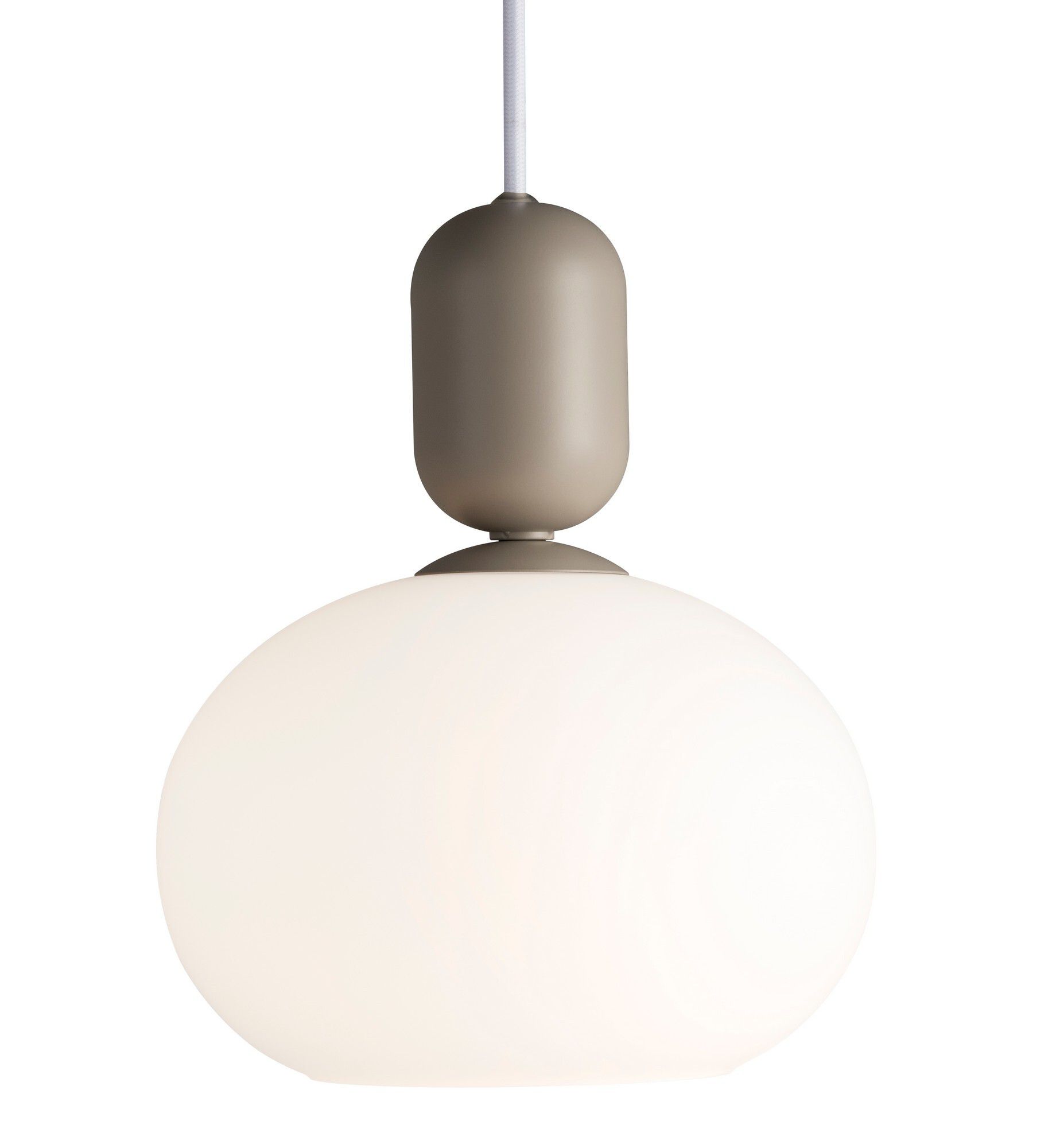 Notti, Pendelleuchte, Grau - E27, max. 40W, IP20