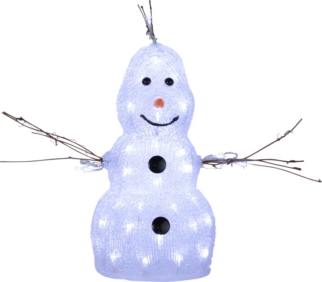 Figur Crystalo - IP44, Kaltweiss, 50 LED