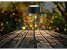 Akku-Tischleuchten 3er Set mit Ladestation TavoloLight schwarz - 3000-6500K,170lm, IP20