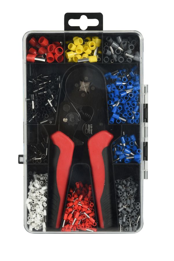 Kit Aderendhülse - 1200Stk. Inkl. Zange