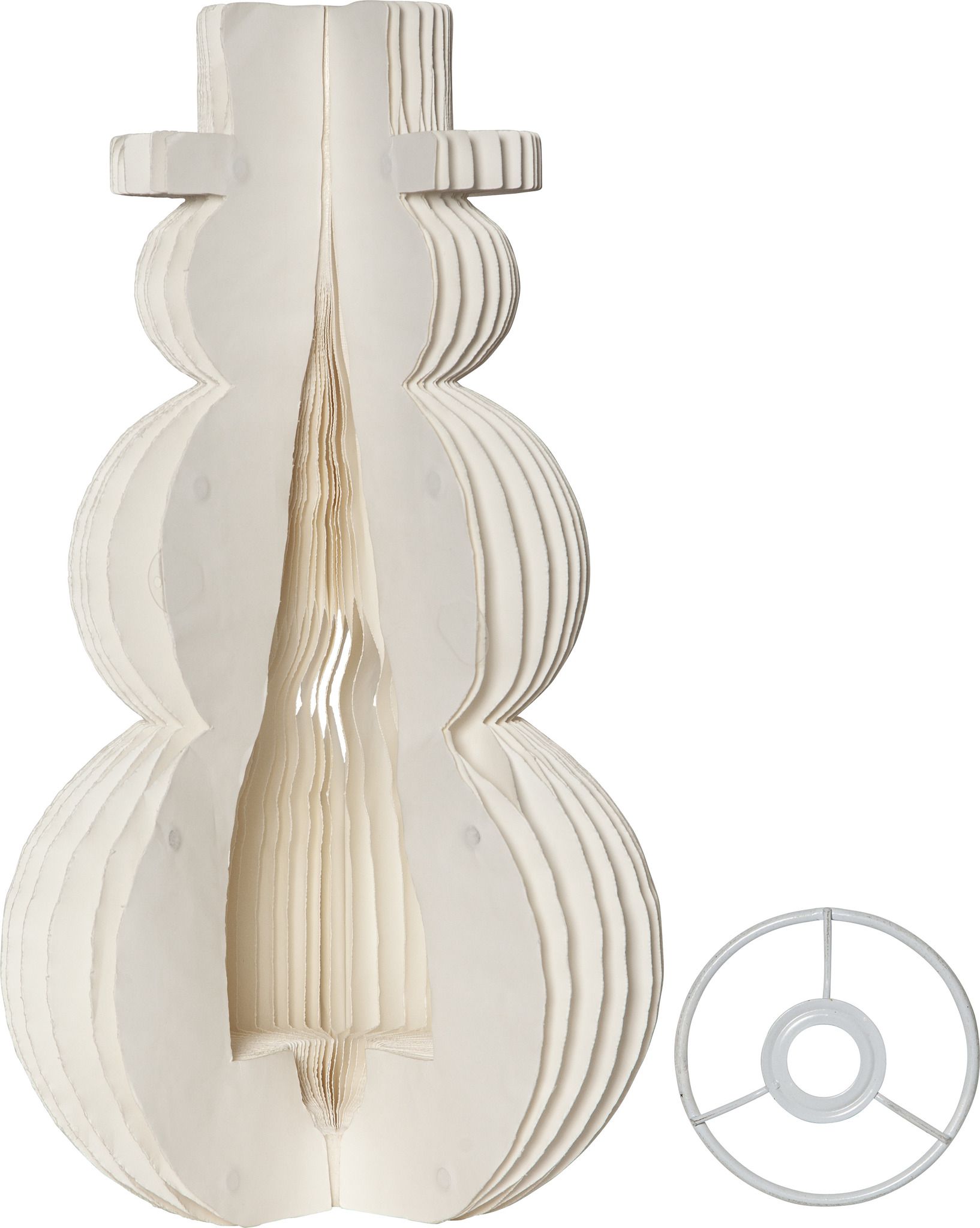 Indoor Dekoration SNOWMAN - Indoor, Weiss, 1 LED