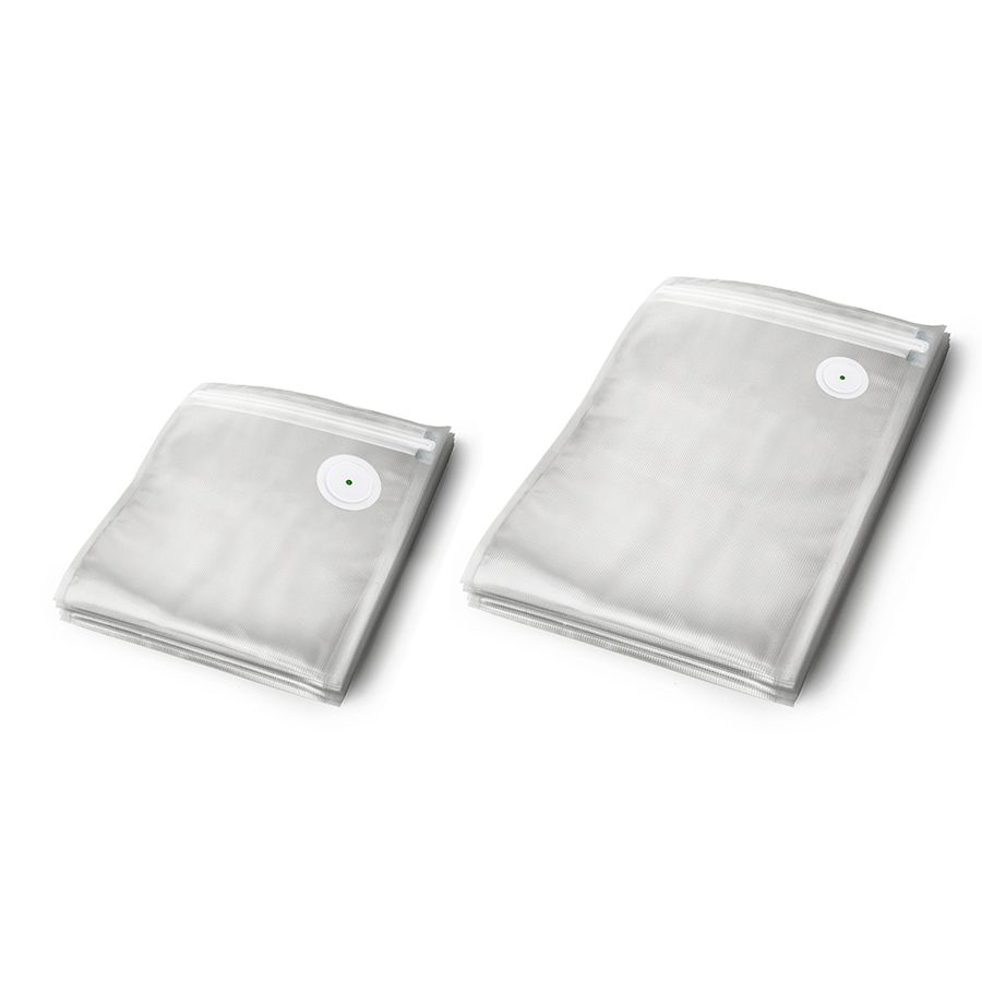 Zip-Vakuumierbeutel Set VBZ 1 - 10x 23x20cm, 10x 35x26cm