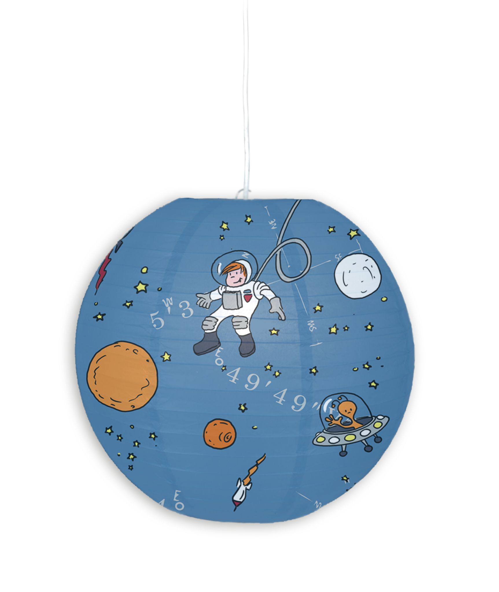 Japanballon Kid Ballon d: 40cm Raumfahrt - IP20, multicolor
