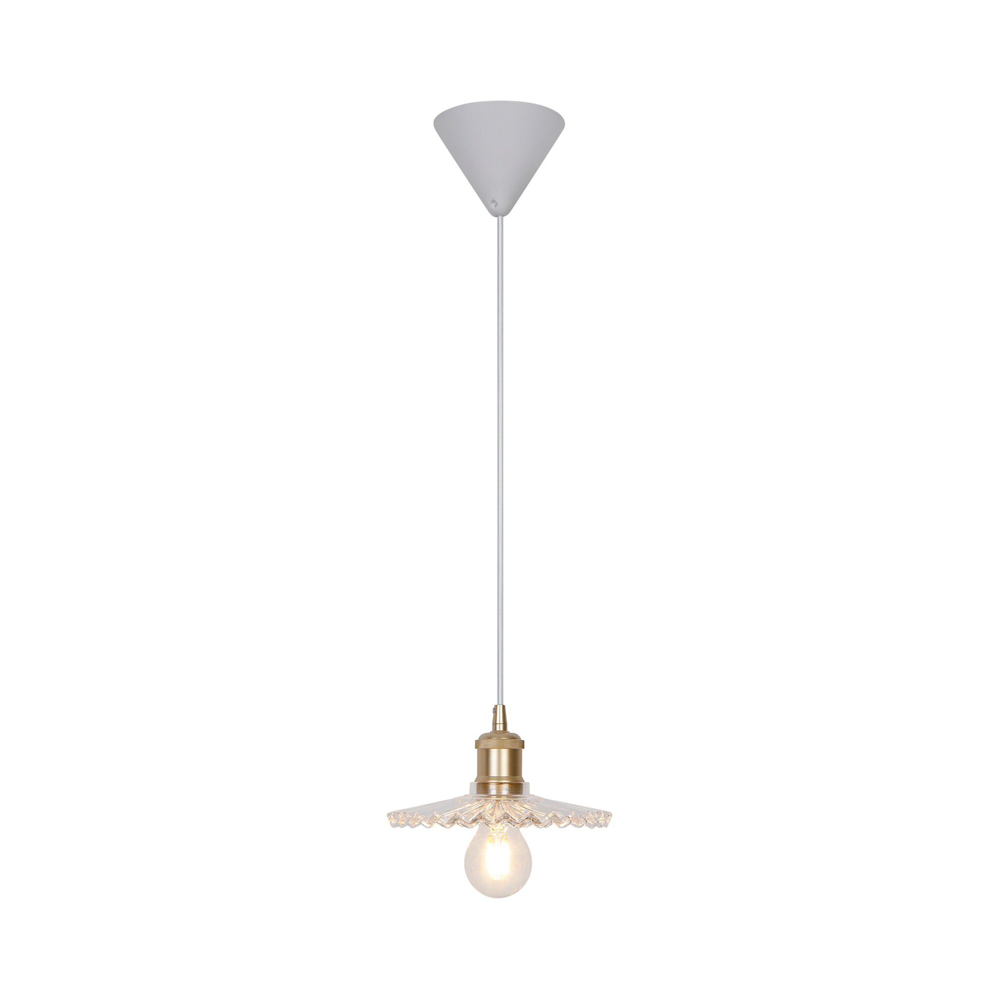 Torina 20, Pendelleuchte, Klar Glass - E27, IP20, max.40W