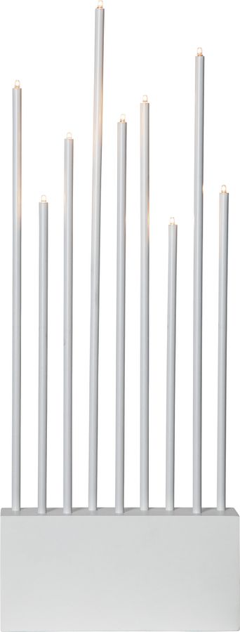 Kerzenständer BUZZ - IP20, weiss, 9 LED's Indoor