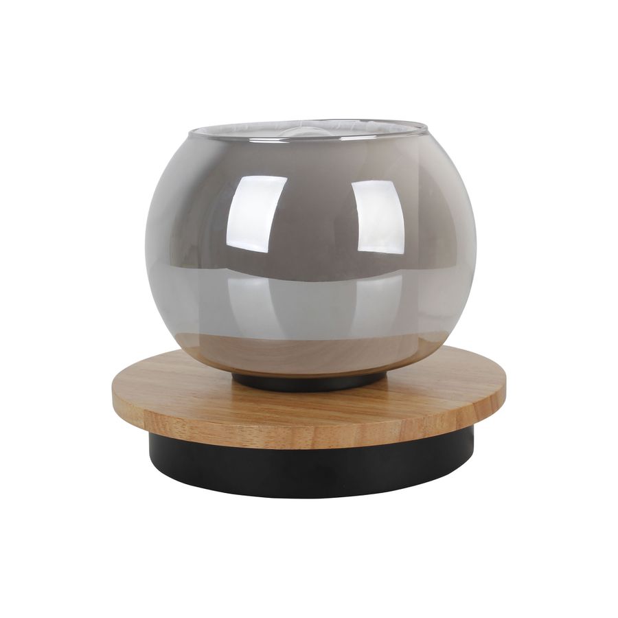 Tischleuchte TEXAS smokey - E27, IP20, 230V