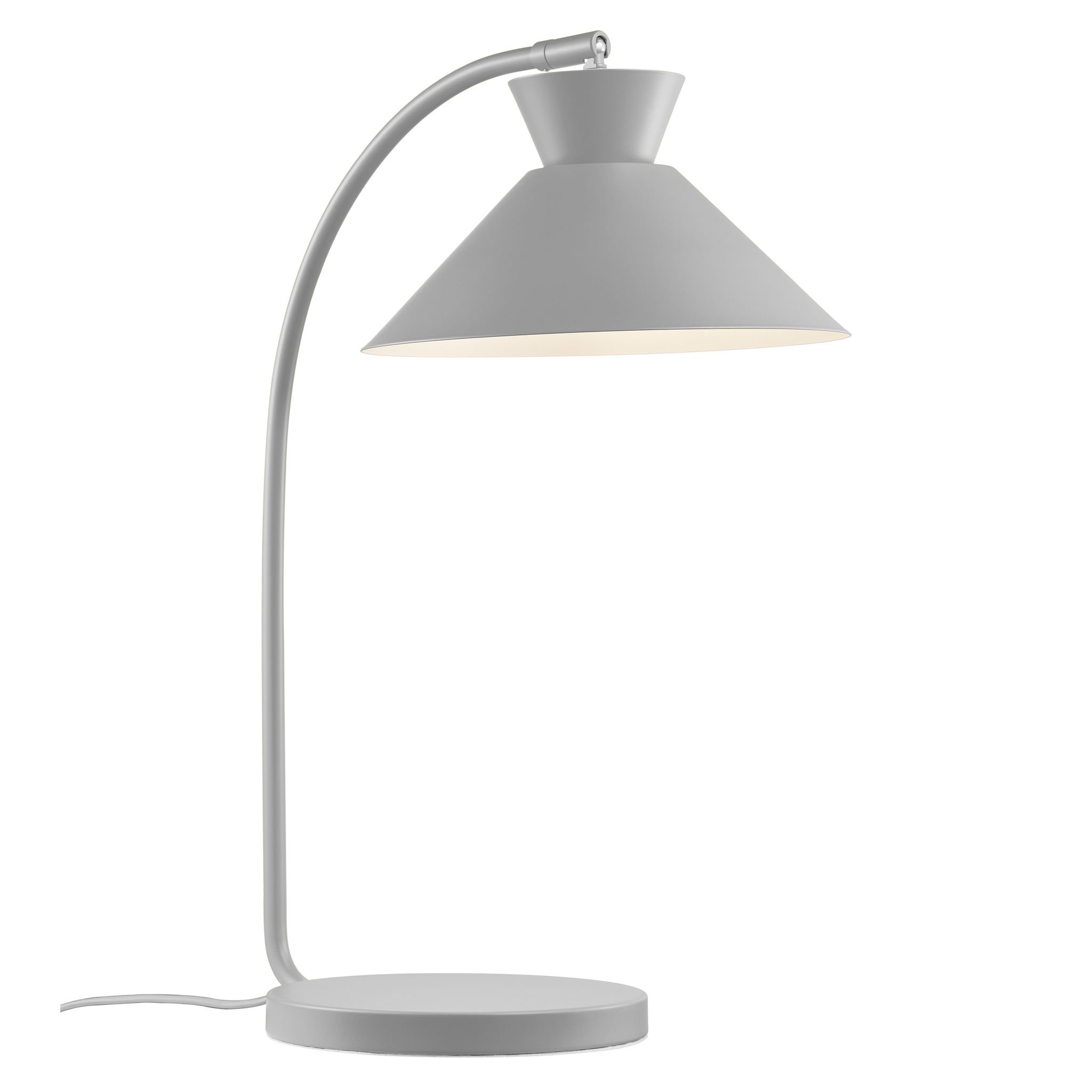 Dial , Tischleuchte, Weiss - E27, IP20, max.40W