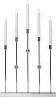 Kerzenleuchter Gustavo - IP20, Chrom, Kaltweiss