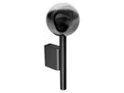 LED Wandleuchte  SINGAPUR  H: 34cm schwarz - IP20, LED-Modul, Schwarz