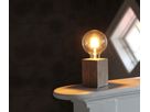 Tischleuchte E27 Lys - E27, Braun, 230V AC