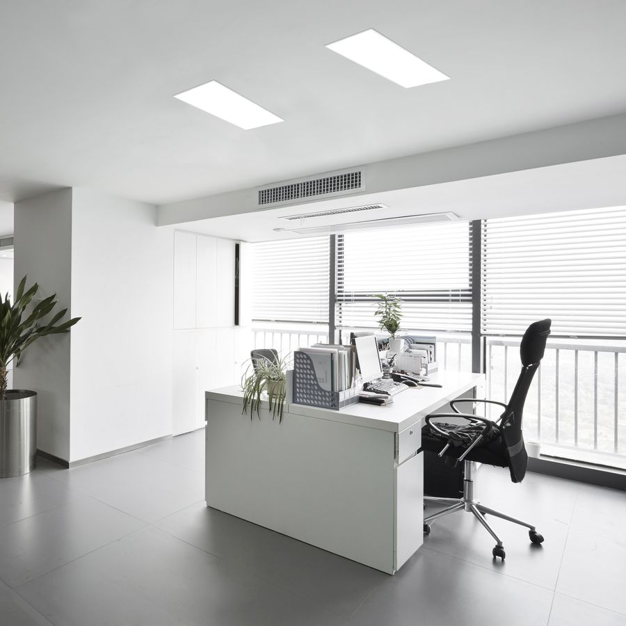 LED Panel-Deckenleuchte Carente l: 59,5cm - rahmenlos - LED fest verbaut, 2700-6500K, warm-kaltweiss