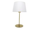 Tischleuchte Bologna h: 45cm beige messing - E27, IP20