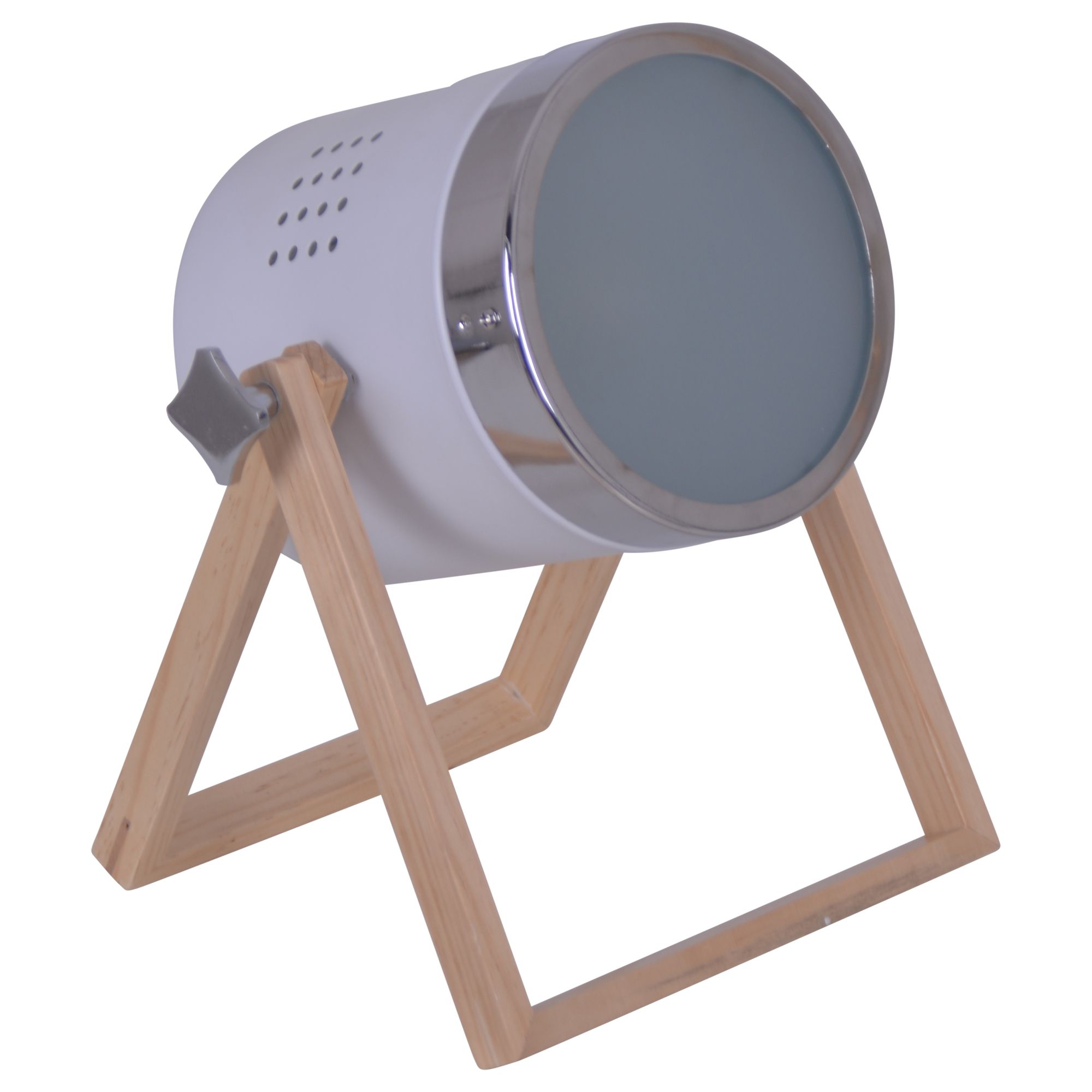 Tischleuchte Timweiß/satiniert h: 28cm - E27, 60W, IP20