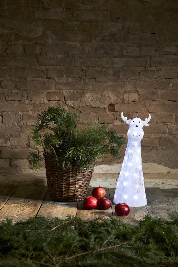 Figur Crystalo - IP44, Kaltweiss, 40 LED
