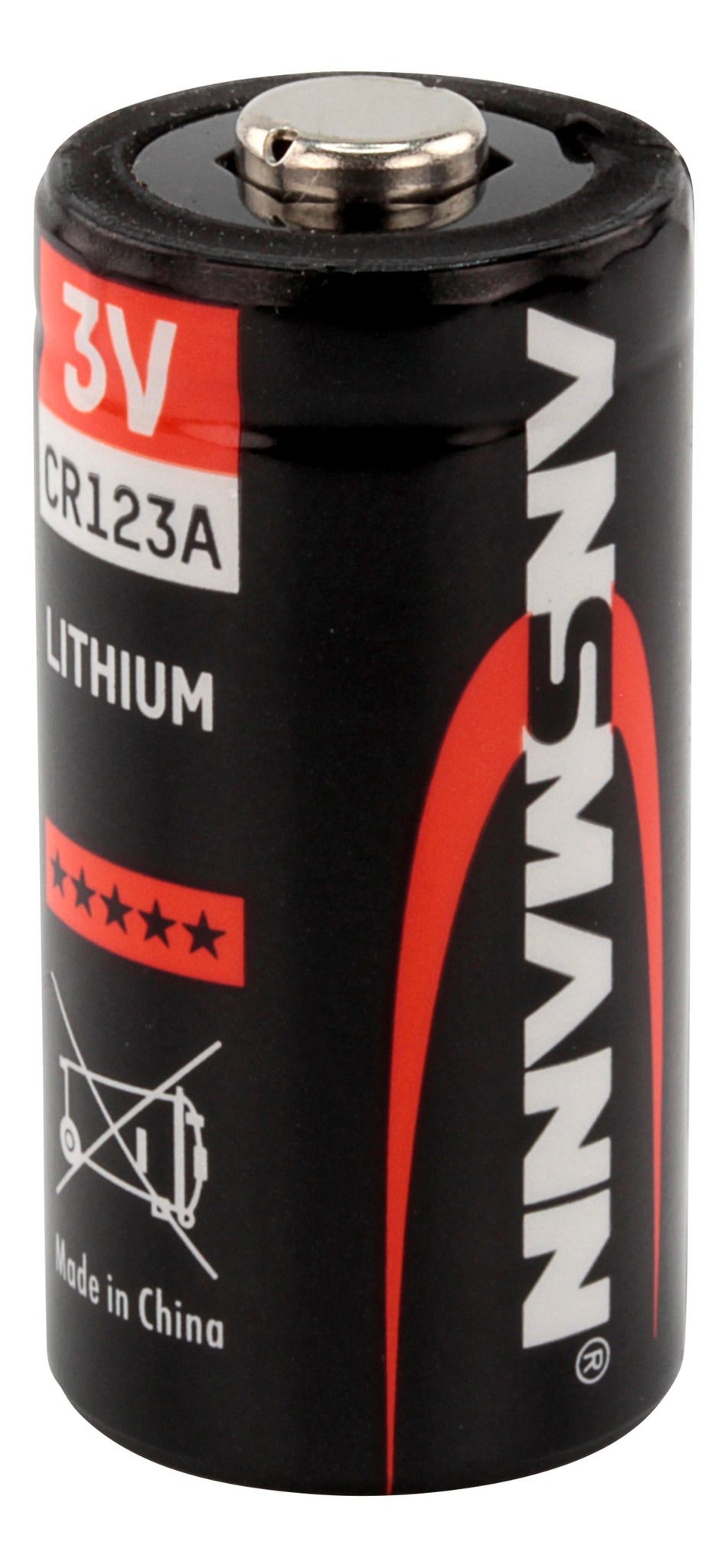Lithium Batterie CR123A / CR17355 - 1er Blister