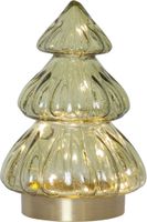 Glas Decoration Abete - IP20, Warmweiss, Grün