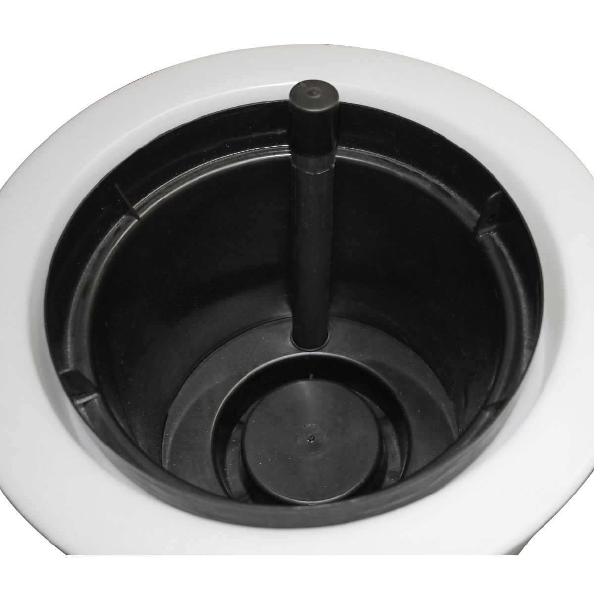 Artemis 1050 - H = 1050 mm, D= 520 mm, mit Fassung E27 und LED RGB-Leuchtmittel mit Fernbedienung