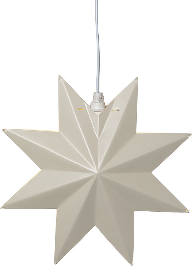Metall Stern Classic - Indoor, Beige, 28.00cm Höhe