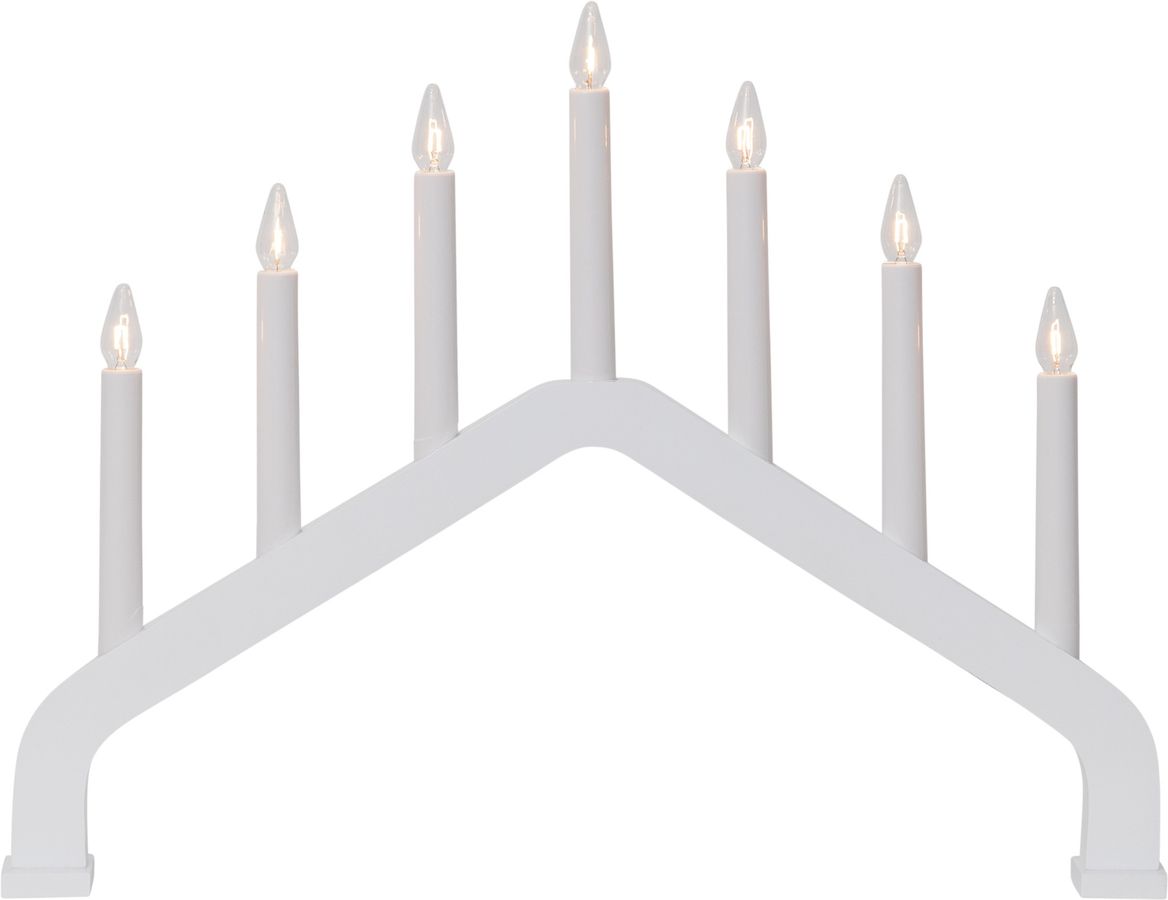Kerzenleuchter House - IP20, Weiss, Warmweiss