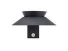 Solar-Wandleuchte Justina Antrazit - 5W, 3000K, 400lm, IP44