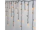Icicle Lichterkette Golden Warmweiss - IP44, Golden Warmweiss, Schwarz, 1900K
