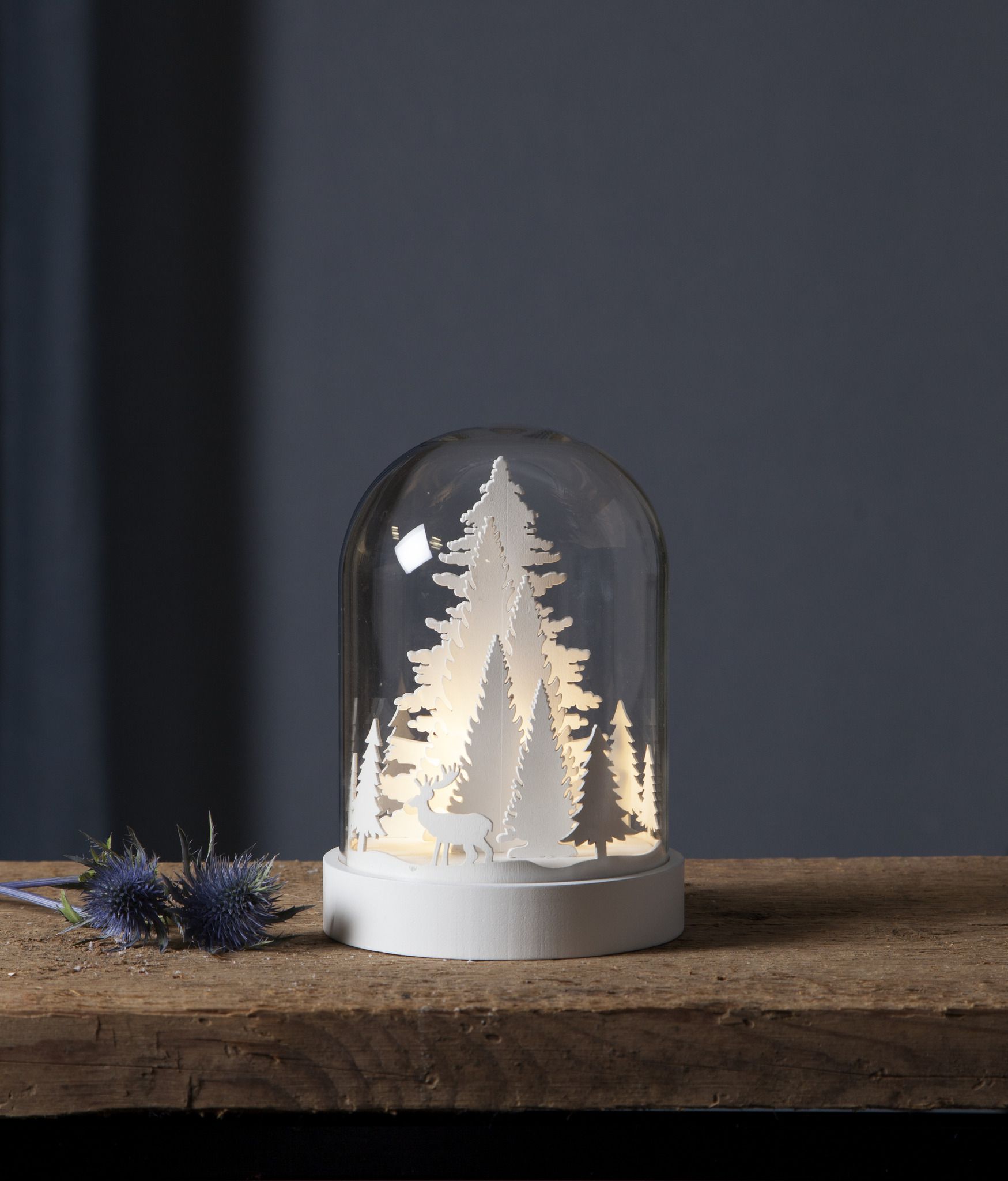 Cubilot de décoration de table - IP20, Warmweiss, 1 LED