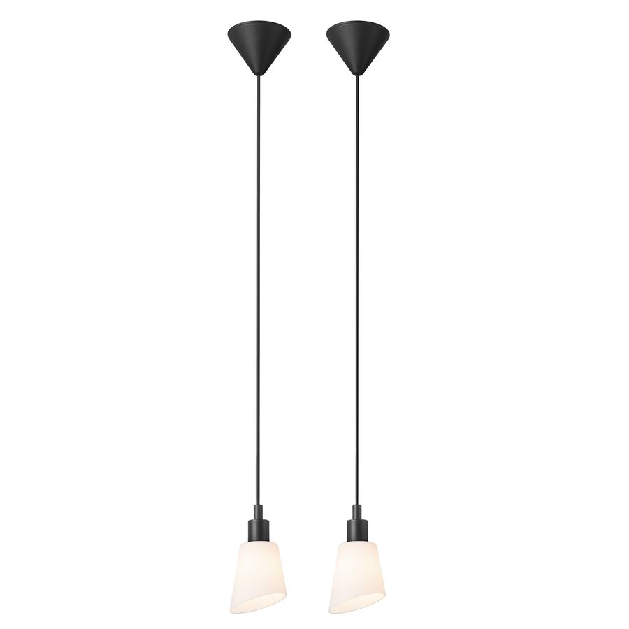 Molli, Pendelleuchte, Schwarz - IP20, E14