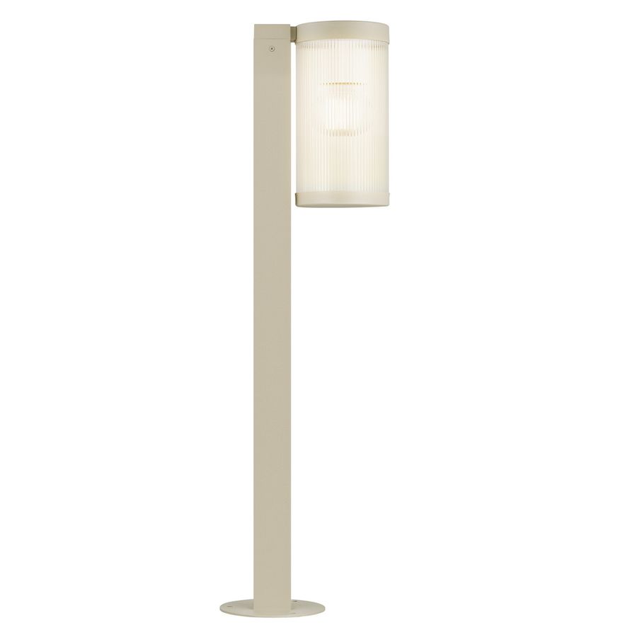 Wegleuchte COUPAR - 1xE27 (exklusiv), max.25W, IP54, sand, dimmbar (optional Leuchtmittel), D=145mm, H=800mm