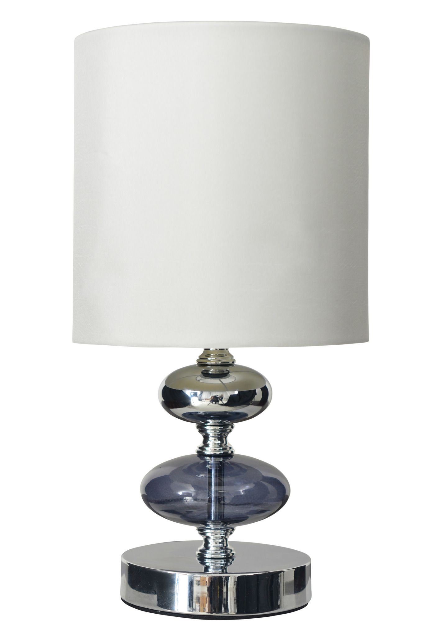 Stoff - Tischleuchte Mali h:28,5cm - E14, 40W, IP20