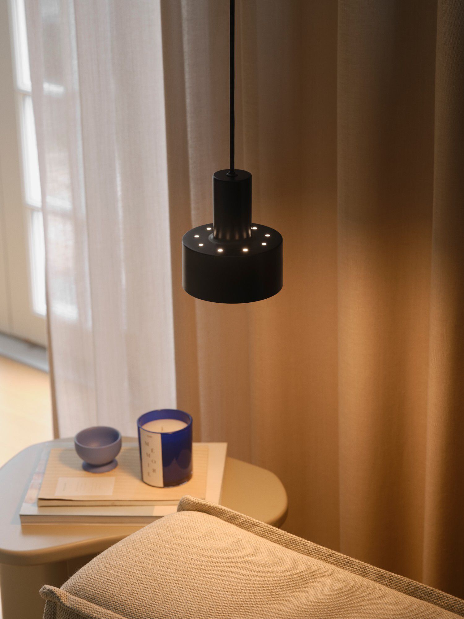Pendelleuchte Matis Schwarz - 40W, E27, IP20
