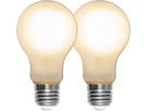 LED Lamp E27 Frosted Duo Pack - E27, 470Lm, 4.5W, 2700K