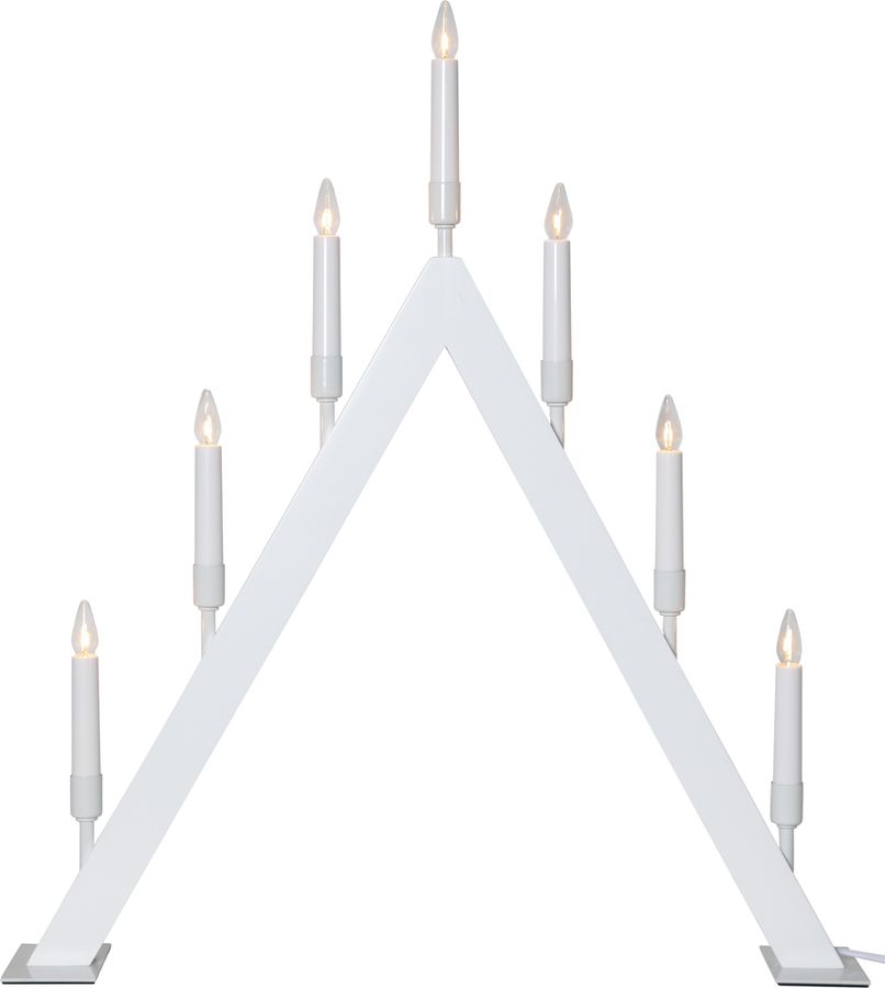 Kerzenleuchter Vind - IP20, Weiss, Kaltweiss