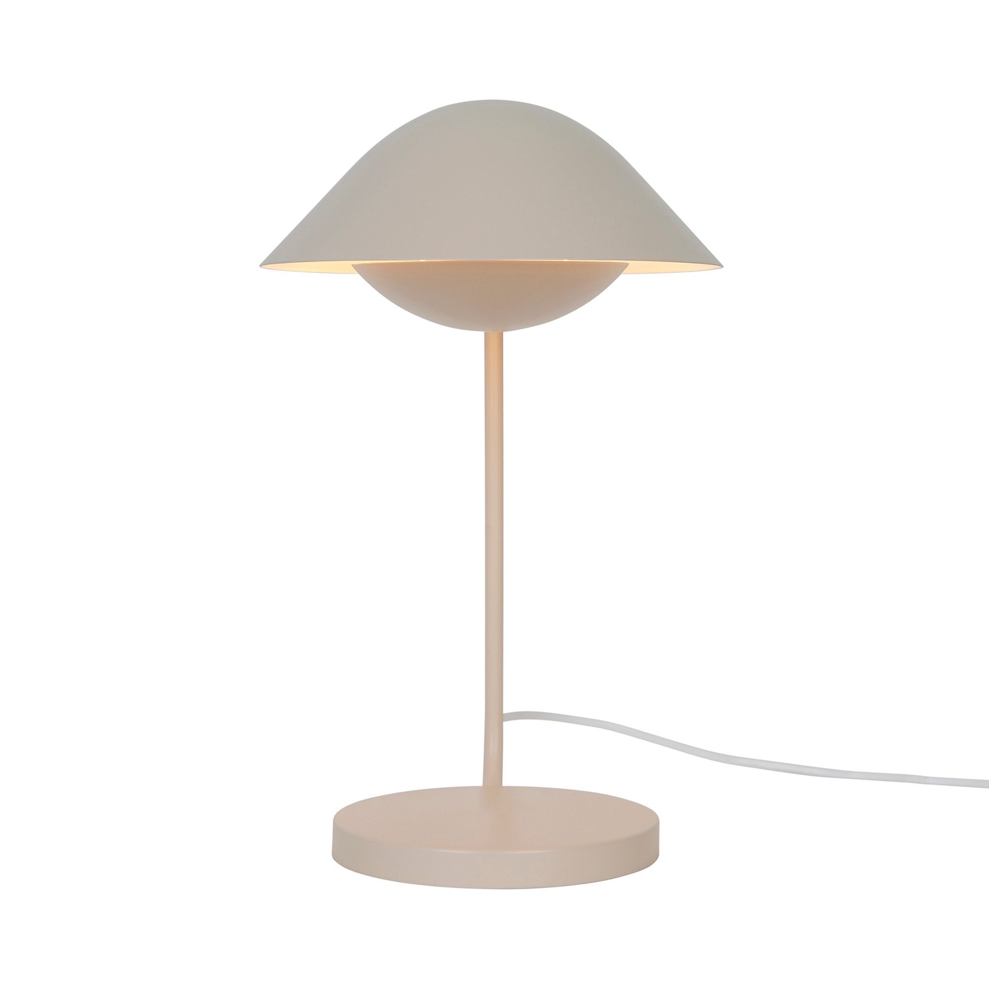 Freya , Tischleuchte, Beige - E14, IP20, max.40W