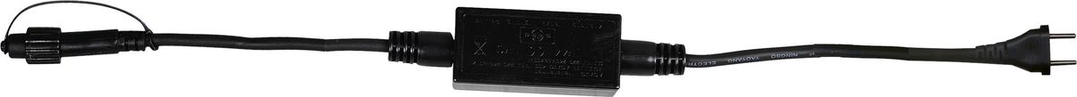 System LED, Start-Kabel schwarz - Schwarz, 180cm Zuleitung, Betrieb von bis zu 100 Sys-M/400W