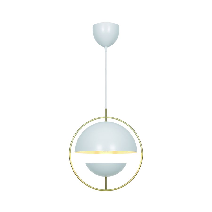 Pendelleuchte Tavia Weiss - 40W, E27, IP20