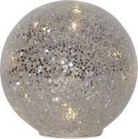 Glasdekoration Star Fall - IP20, Warmweiss, 15 LED