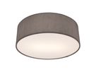 Deckenleuchte  ARDITA  : 40cm grau - IP20, E27, Grau