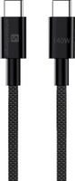 USB-C to USB-C Cable, 140W PD support, 1m, schwarz - 140W USB-C Kabel 1.0m