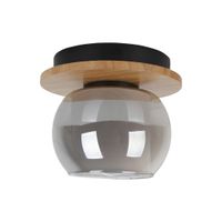 1er Wand-/Deckenspot TEXAS smokey - E27, IP20, 230V