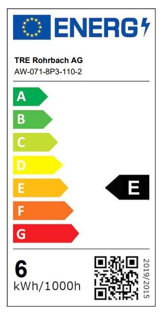 LED Unterbauleuchte CLASSICA SWITCH CCT, L450 - 6W, 3000/4000/5700K, 750-800lm, CRI80, IP20, Ein/Aus-Schalter, L=450mm