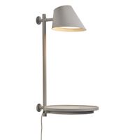 Stay, Wandleuchte, Grau - 14,5W, 2700K, IP20, 230V