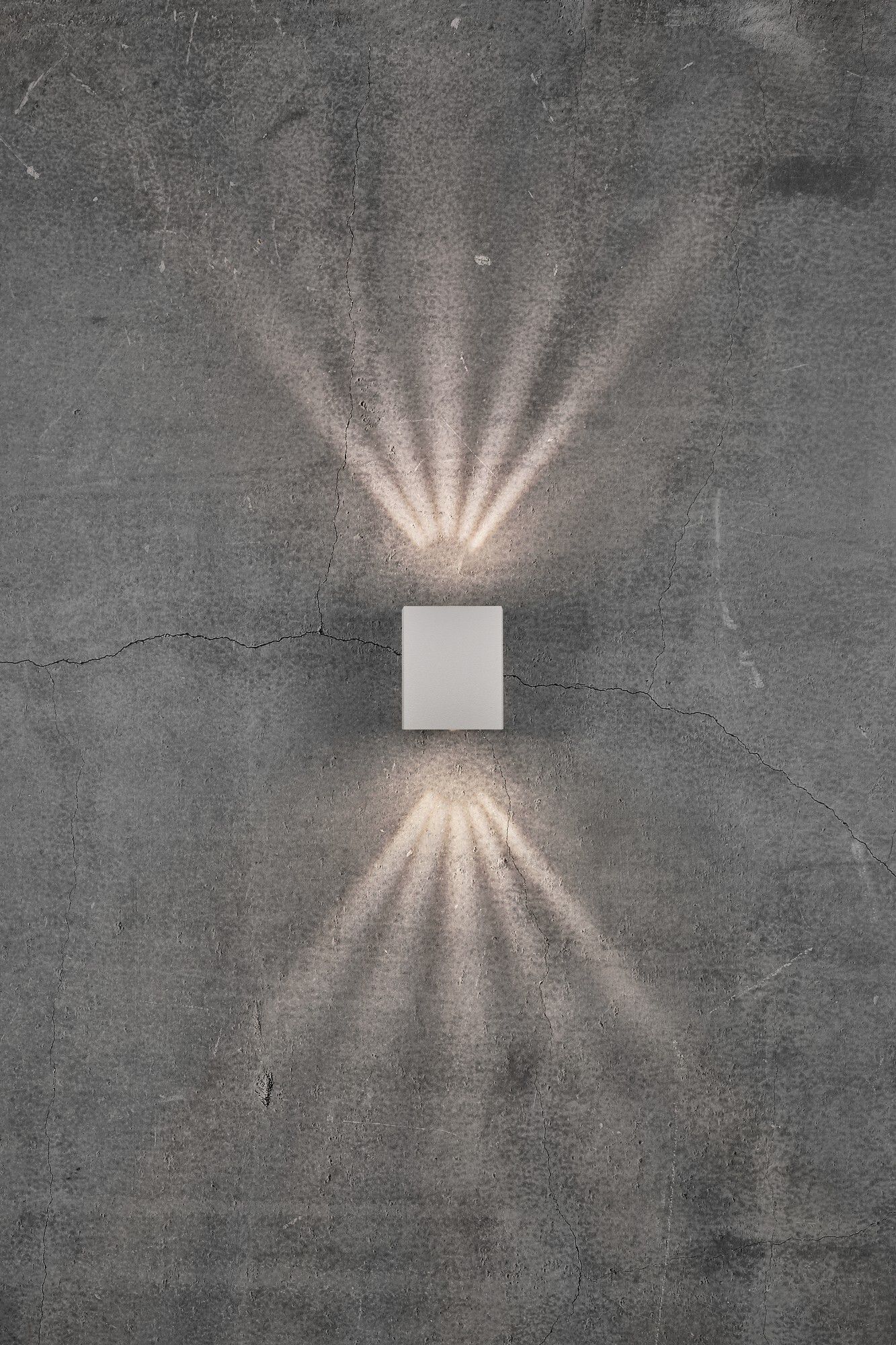 Canto kubi 2, Wandleuchte, Weiss - 2X6W LED, 2700K, IP44, 230V