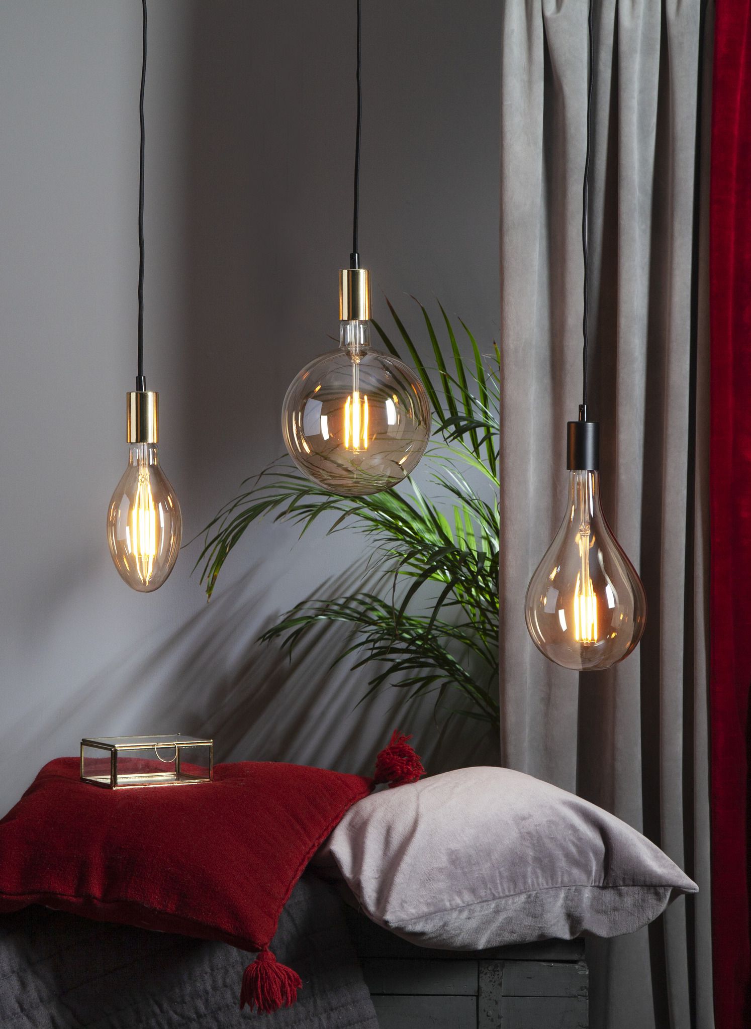 Lampenaufhängung E27 Stil - E27, Messing/gold, 230V AC