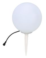 24V Kugel ø20cm - 24V DC, 2.8W, 235lm, 3000K, 67IP, weiss-opal