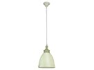 Metallpendelleuchte Pinhead mit Holzoptikaufsatz - E27, 60W, IP20